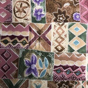 🛒 $16 Cotton Deco/bottom weight Fabric Material 2 yard Tropical Sand dollar 152